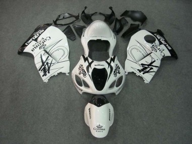 Comprar Carenados Moto Suzuki GSXR 1300 Hayabusa 1996-2007 - Blanco Negro Corona