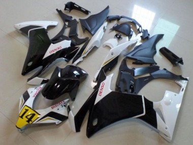 Comprar Carenados Moto Honda CBR500R 2013-2015 - Blanco Amarillo Negro Brillante DENSO