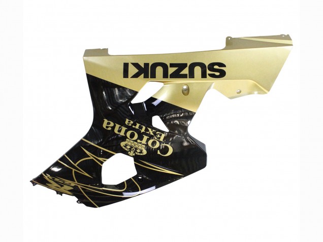 Comprar Carenados Moto Suzuki GSXR 600 / GSXR 750 2004-2005 - Negro Brillante Oro Corona