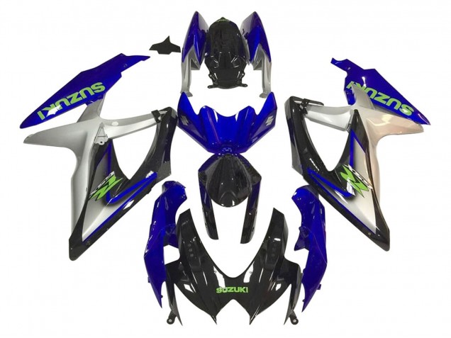 Comprar Carenados Moto Suzuki GSXR 600 / GSXR 750 2006-2007 - Plata Azul Negro Brillante Verde