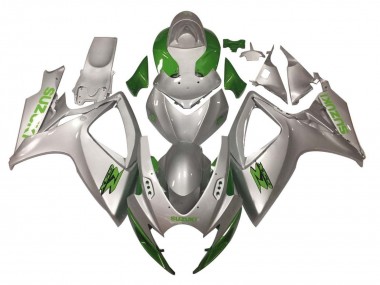 Comprar Carenados Moto Suzuki GSXR 600 / GSXR 750 2006-2007 - Plata Verde