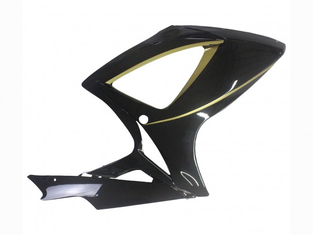 Comprar Carenados Moto Suzuki GSXR 600 / GSXR 750 2006-2007 - Negro Brillante Oro Raya