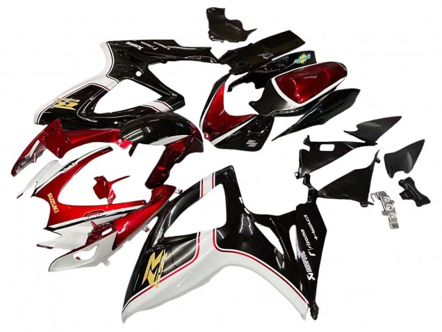 Comprar Carenados Moto Suzuki GSXR 600 / GSXR 750 2006-2007 - Rojo Blanco Negro Amarillo