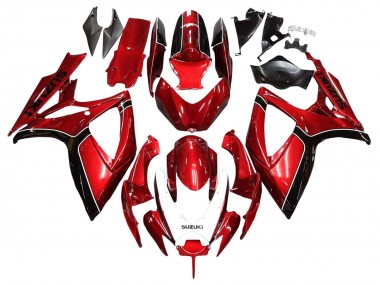 Comprar Carenados Moto Suzuki GSXR 600 / GSXR 750 2006-2007 - Rojo Negro