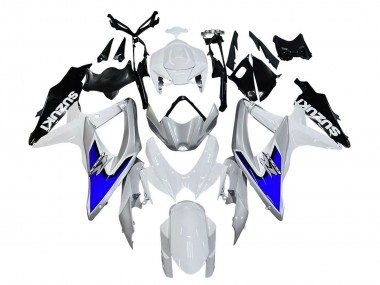 Comprar Carenados Moto Suzuki GSXR 600 / GSXR 750 2008-2010 - Blanco Plata Azul Negro