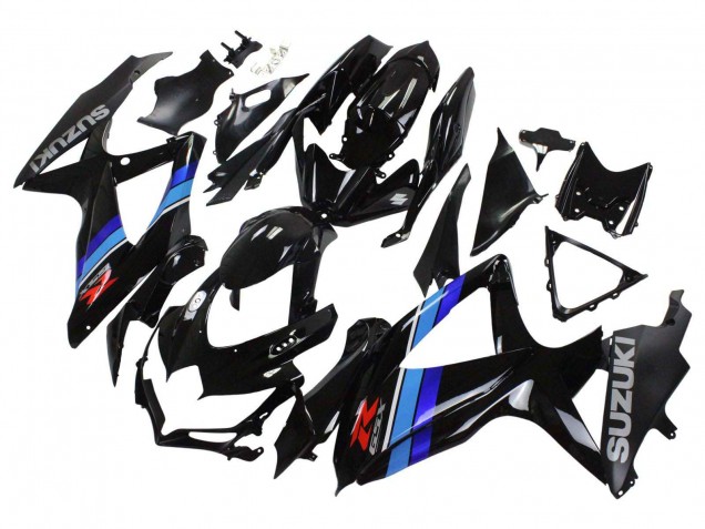Comprar Carenados Moto Suzuki GSXR 600 / GSXR 750 2008-2010 - Negro Brillante Azul