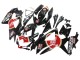 Comprar Carenados Moto Suzuki GSXR 600 / GSXR 750 2008-2010 - Negro Brillante Rojo Blanco Motul Lucky Strike