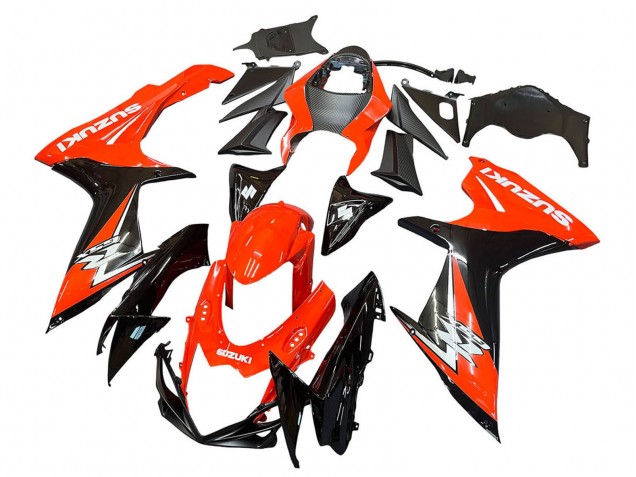 Comprar Kits Carenados Moto Suzuki GSXR 600 / GSXR 750 2011-2024 - Rojo Negro Brillante