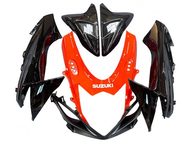 Comprar Kits Carenados Moto Suzuki GSXR 600 / GSXR 750 2011-2024 - Rojo Negro Brillante