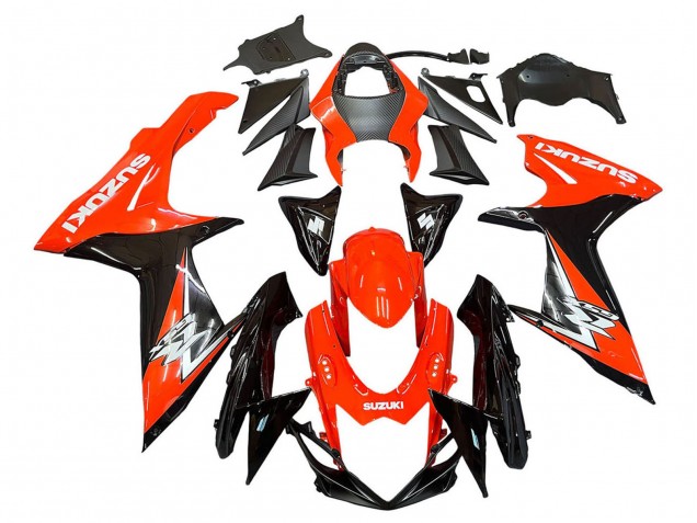 Comprar Kits Carenados Moto Suzuki GSXR 600 / GSXR 750 2011-2024 - Rojo Negro Brillante