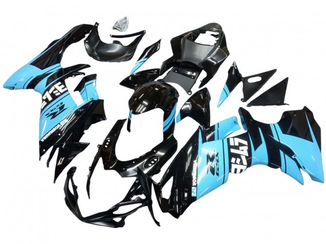Comprar Carenados Moto Suzuki GSXR 600 / GSXR 750 2011-2024 - Negro Brillante Azul Claro