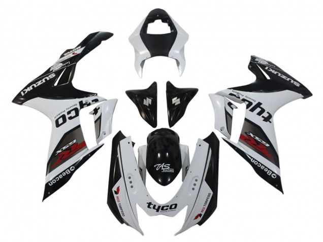 Comprar Carenados Moto Suzuki GSXR 600 / GSXR 750 2011-2024 - Blanco Negro Tyco Faro