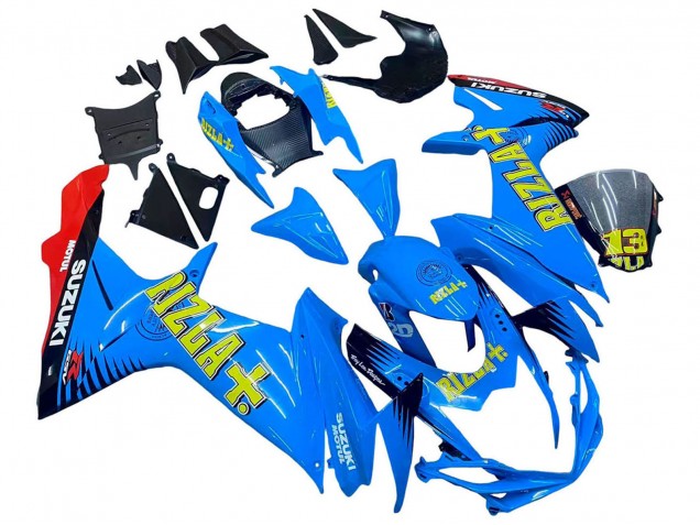 Comprar Carenados Moto Suzuki GSXR 600 / GSXR 750 2011-2024 - Azul Oro Rojo Negro Rizla