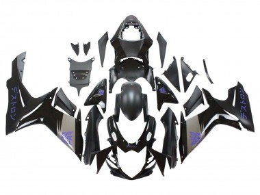 Comprar Carenados Moto Suzuki GSXR 600 / GSXR 750 2011-2024 - Negro Mate Gris Púrpura