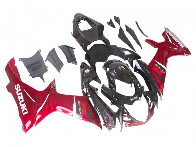 Comprar Carenado Moto Suzuki GSXR 600 / GSXR 750 2011-2024 - Rojo Negro Brillante