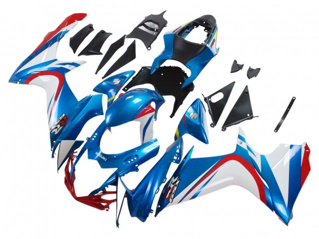 Comprar Carenados Moto Suzuki GSXR 600 / GSXR 750 2011-2024 - Azul Blanco Rojo