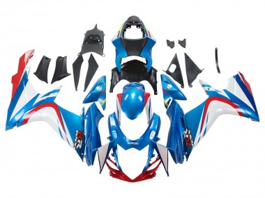 Comprar Carenados Moto Suzuki GSXR 600 / GSXR 750 2011-2024 - Azul Blanco Rojo