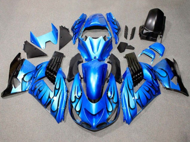 Comprar Carenados Moto Suzuki GSXR 600 / GSXR 750 2011-2024 - Azul Negro Llama