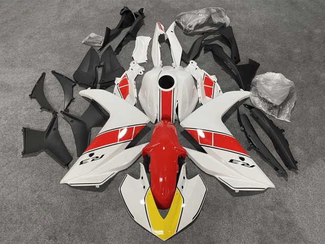 Comprar Carenados Moto Yamaha YZF R3/R25 2015-2018 - Blanco Rojo Negro