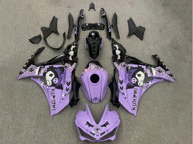 Comprar Carenados Moto Yamaha YZF R3/R25 2015-2018 - Púrpura Blanco Negro