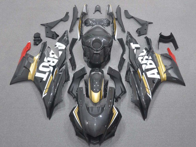 Comprar Carenados Moto Yamaha YZF R3/R25 2019-2021 - Rojo Oro Negro FibraCarbono Estilo