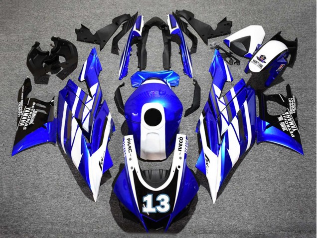 Comprar Carenados Moto Yamaha YZF R3/R25 2019-2021 - Azul Blanco Negro Yamalube Petronas 13