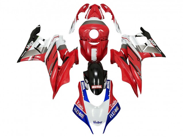 Comprar Carenados Moto Yamaha YZF R3/R25 2019-2021 - Blanco Rojo Azul Negro Givi Motul