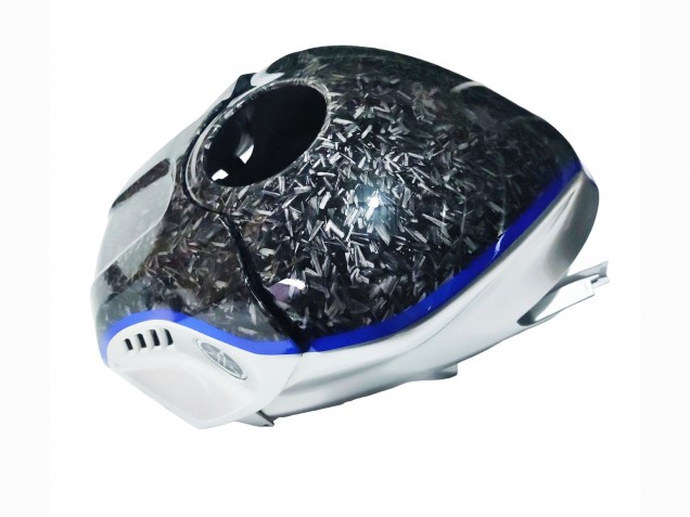 Comprar Carenados Moto Yamaha YZF R3/R25 2022-2024 - Marble Negro Plata Azul Falsificado FibraCarbono Estilo