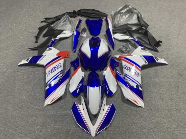 Comprar Carenados Moto Yamaha YZF R3/R25 2022-2024 - Azul Blanco Rojo Semakin Didepan