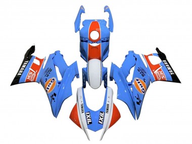 Comprar Carenados Moto Yamaha YZF R3/R25 2022-2024 - Azul Naranja Blanco Gulf