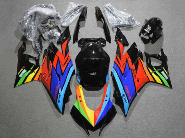 Comprar Carenados Moto Yamaha YZF R3/R25 2022-2024 - Negro Brillante Azul Rojo Amarillo Verde