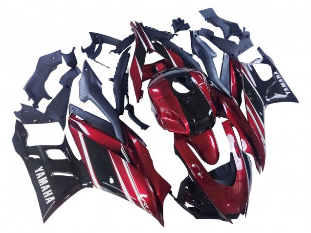 Comprar Carenado Moto Yamaha YZF R3/R25 2022-2024 - Rojo Blanco Negro Brillante
