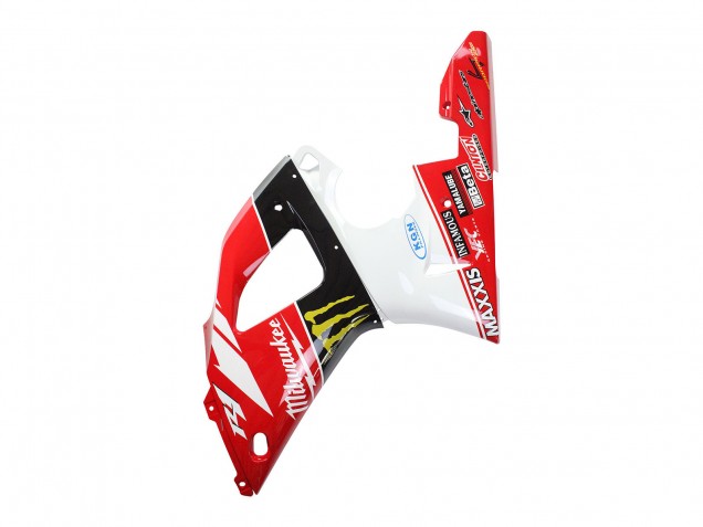 Comprar Carenados Moto Yamaha YZF 1000 R1 1998-1999 - Rojo Blanco Negro Amarillo Monstruo Milwaukee MAXXIS 11