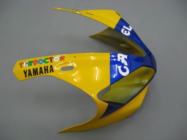 Comprar Carenados Moto Yamaha YZF 1000 R1 2000-2001 - Blanco Amarillo Azul Motul Camello
