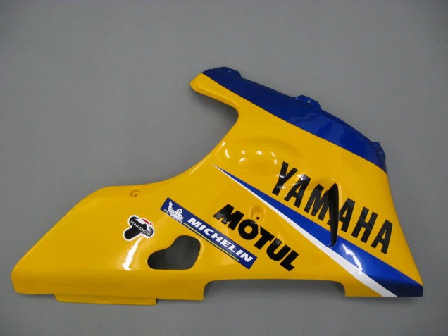 Comprar Carenados Moto Yamaha YZF 1000 R1 2000-2001 - Blanco Amarillo Azul Motul Camello