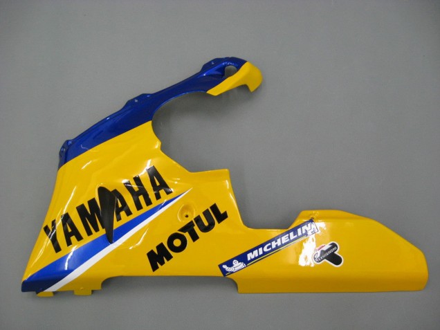 Comprar Carenados Moto Yamaha YZF 1000 R1 2000-2001 - Blanco Amarillo Azul Motul Camello