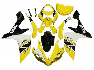Comprar Carenado Moto Yamaha YZF 1000 R1 2007-2008 - Amarillo Blanco Negro