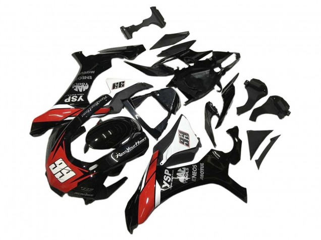Comprar Carenados Moto Yamaha YZF 1000 R1 2020-2025 - Negro Brillante Blanco Rojo YSP ENEOS Motul 99