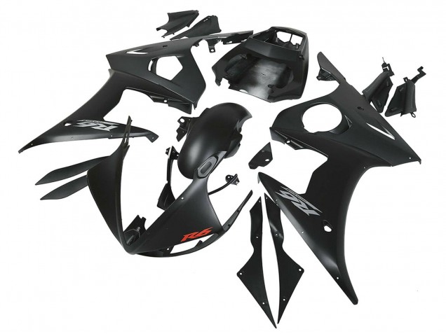Comprar Carenados Moto Yamaha YZF R6S 2006-2009 - Negro Mate