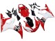 Comprar Carenado Moto Yamaha YZF R6 2003-2004 - Blanco Rojo Negro Brillante