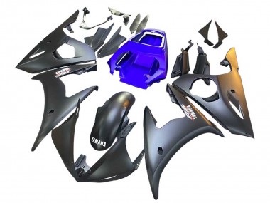 Comprar Carenados Moto Yamaha YZF R6 2003-2004 - Azul Negro Mate