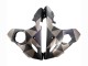 Comprar Carenados Moto Yamaha YZF R6S 2006-2009 - Gris Negro Mate Geométrico