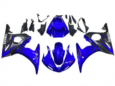 Comprar Carenados Moto Yamaha YZF 600 R6 2005 - Azul Brillante Negro