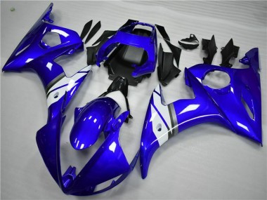 Comprar Carenados Moto Yamaha YZF 600 R6 2005 - Azul Blanco