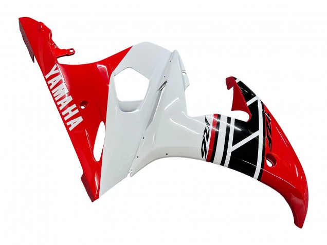 Comprar Carenados Moto Yamaha YZF 600 R6 2005 - Blanco Rojo Negro Brillante