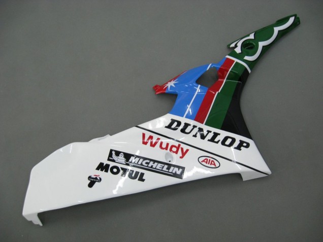 Comprar Carenados Moto Yamaha YZF 600 R6 2006-2007 - Azul Verde Blanco Rojo Dunlop Michelin Motul