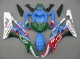 Comprar Carenados Moto Yamaha YZF 600 R6 2006-2007 - Azul Verde Blanco Rojo Dunlop Michelin Motul