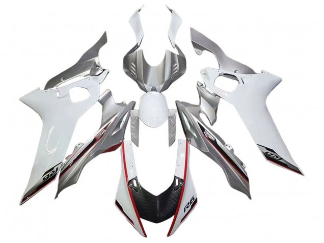 Comprar Carenados Moto Yamaha YZF 600 R6 2017-2023 - Plata Blanco Rojo Negro