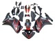 Comprar Carenados Moto Honda CBR250RR 2011-2015 - Negro Mate Rojo Raya