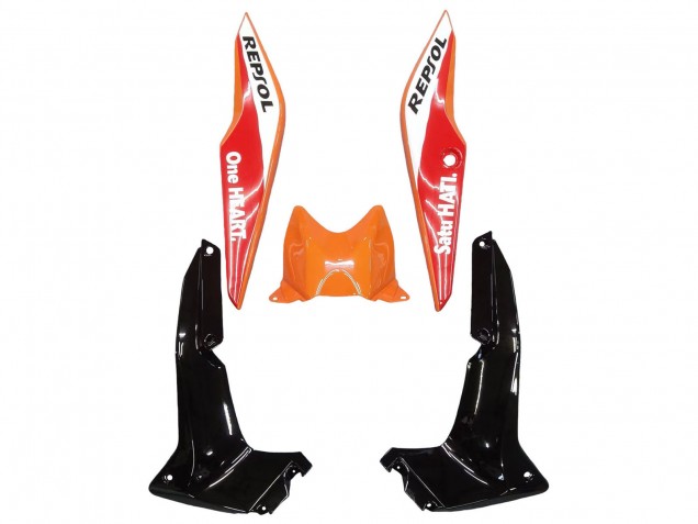 Comprar Carenados Moto Honda CBR250RR 2011-2015 - Naranja Blanco Rojo Negro Lustroso HRC Repsol